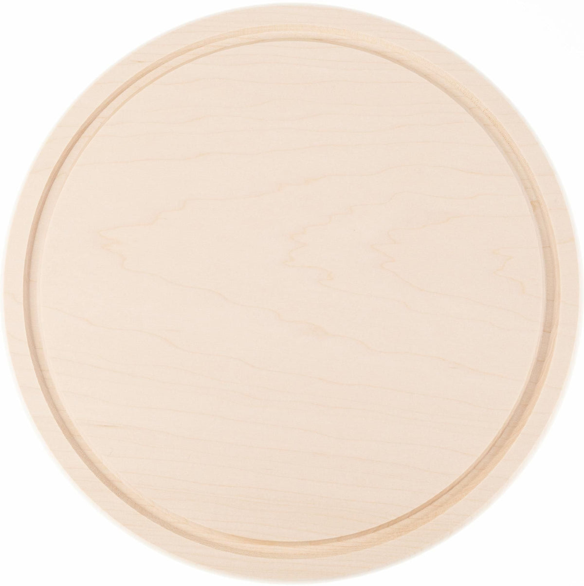 6er - Set Schneidebretter rund Ø 26 cm – FSC® Ahornholz mit Saftrille - kumitzborgo.shop