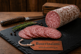 Bauern Salami – 250 g | Luftgetrocknet & fein gewürzt | Österreichische Delikatesse - kumitzborgo.shop