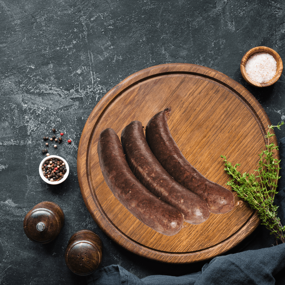 Blutwurst – ca. 350 g | Traditionelle österreichische Spezialität | Frisch & herzhaft - kumitzborgo.shop