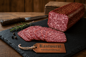 Kantwurst – 330 g | Herzhaft geräucherte Rohwurst - kumitzborgo.shop