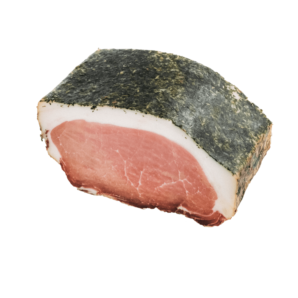 Karreespeck veredelt – 350 g | Geräuchert & luftgetrocknet | 4 Varianten - kumitzborgo.shop