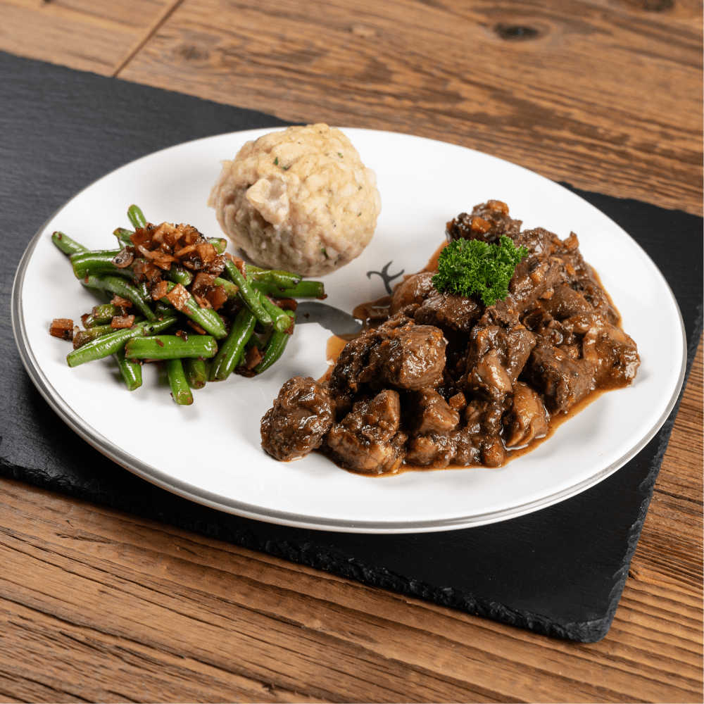 Rehragout im Glas – 380 g | Hausgemacht mit 30 % Rehfleisch | Wildragout aus Österreich - kumitzborgo.shop