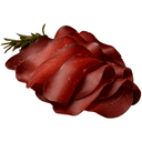 Rinderrohschinken – 100 g geschnitten | Luftgetrocknet & Buchenholzgeräuchert | Feine Spezialität aus Österreich - kumitzborgo.shop