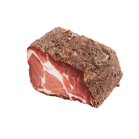 Schopfspeck – 300 g | Buchenholzgeräuchert & luftgetrocknet | Aus österreichischem Schweinefleisch - kumitzborgo.shop
