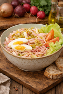 Schweizerwurstsalat 250g – Klassischer Wurstsalat mit Käse - kumitzborgo.shop