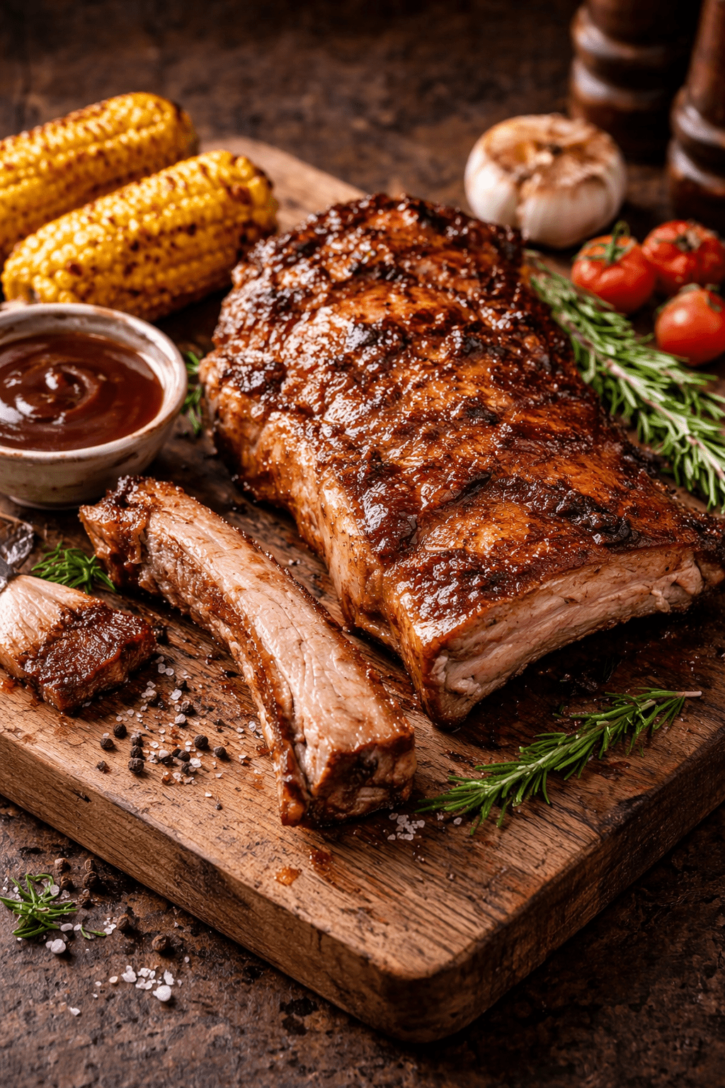 Sous - Vide Spareribs „Mamasita“ – mild gewürzt vom österreichischen Schwein ca. 1 kg - kumitzborgo.shop