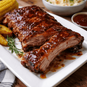 Sous - Vide Spareribs „Mamasita“ – mild gewürzt vom österreichischen Schwein ca. 1 kg - kumitzborgo.shop