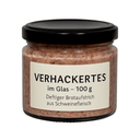 Verhackertes im Glas – 100 g | Deftiger Brotaufstrich aus Schweinefleisch - kumitzborgo.shop