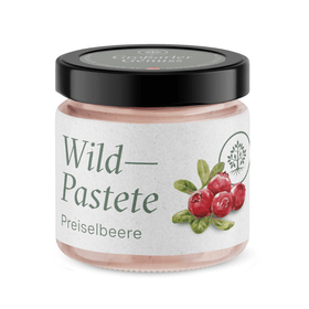 Wild - Leberpastete mit Preiselbeeren & Pistazien – 100g | Fein, fruchtig, nussig - kumitzborgo.shop