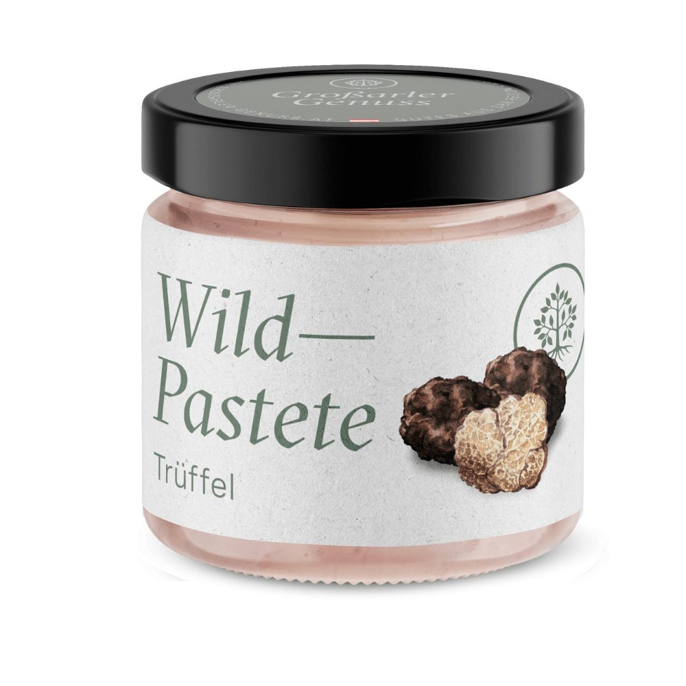 Wild - Leberpastete mit Trüffel – 100g | Feinste Wildpastete mit edlem Aroma - kumitzborgo.shop