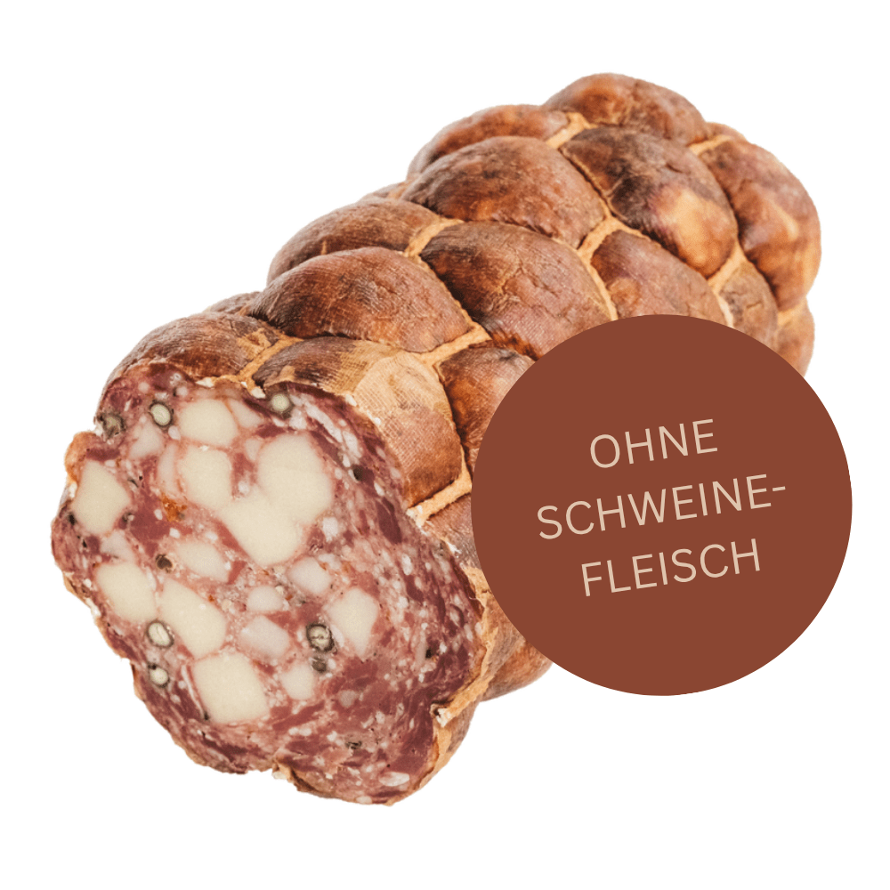 Wilde Käsewurst – 500 g | Wild - & Rindfleisch mit Käse | Ohne Schwein - kumitzborgo.shop