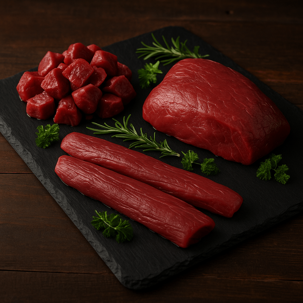 Wildfleischpaket vom Rotwild (Schmaltier) – frisch aus freier Wildbahn - kumitzborgo.shop