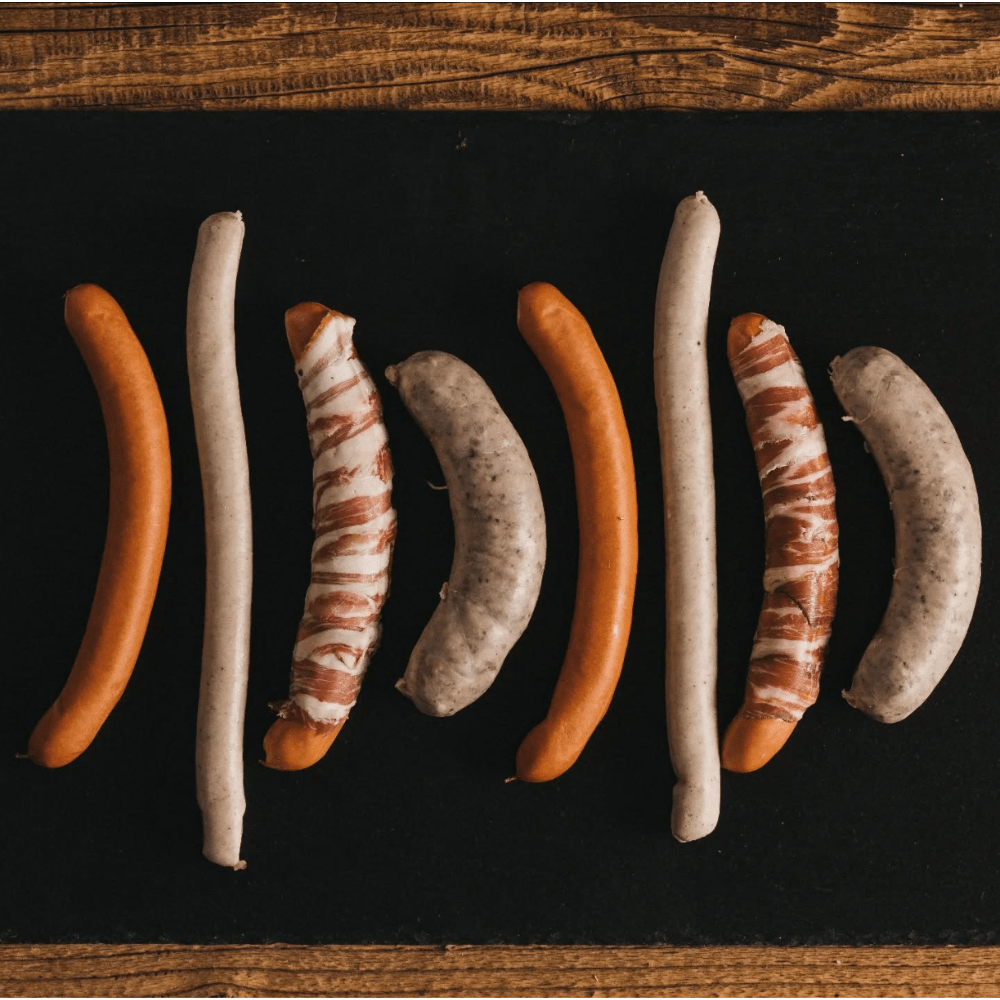 Würstl Grillmix – Frankfurter, Debreziner, Käsekrainer & Nürnberger | 4 - fach Genuss für Grill & Pfanne - kumitzborgo.shop
